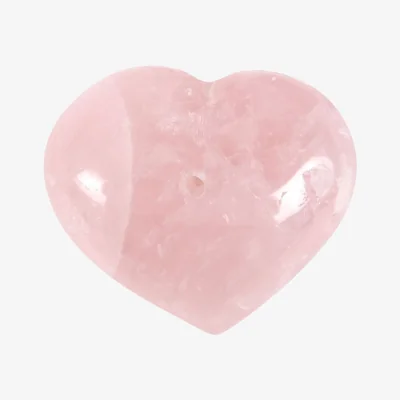 The Range Something Different Rose Quartz Heart Incense Stick Holder - Pink
