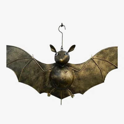 The Range Hanging Tealight Holder Bat Gold - Gold Bat