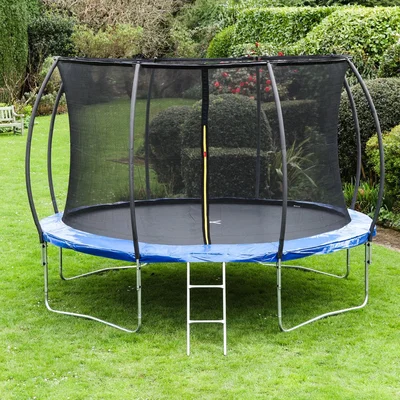 The Range Leapfrog 14ft Lantern Shaped Trampoline package - Blue