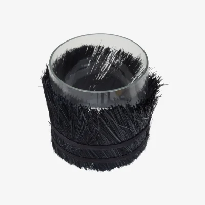 The Range Kuta Black Small Candle Holder - Black
