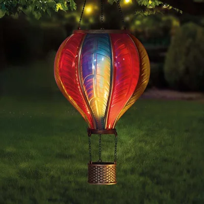 The Range XXL Rainbow Hot Air Balloon Lantern Light  - Red,Yellow,Blue