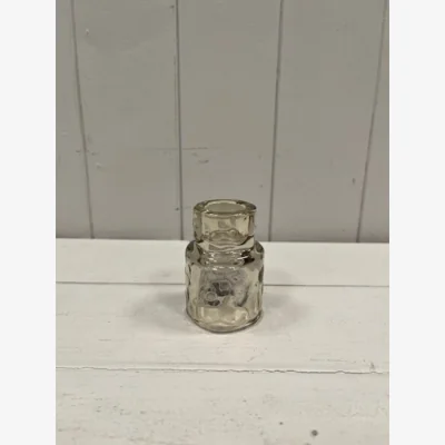 The Range Small Smokey Brown Textured Candle Holder - Brown