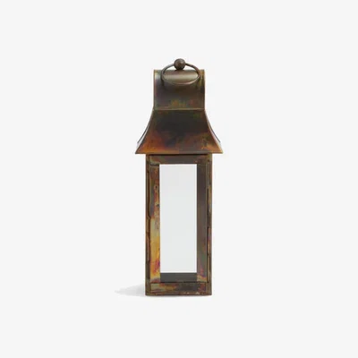 Soho Home Burnished Copper Lantern, Extra Small
