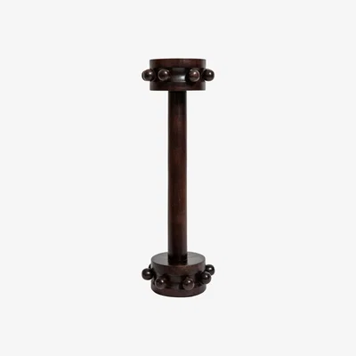 Wolf & Badger Brown Anyan Candle Holder | One Size | Ifsthetic