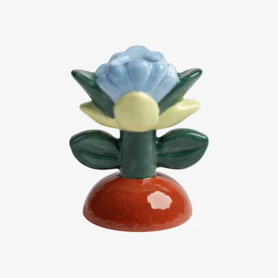 Westwing Hand-Painted Candle Holder Blume