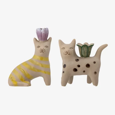 Westwing Handmade Candle Holders Mamie, Set of 2