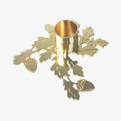 Westwing Christmas Candle Holder Acorn