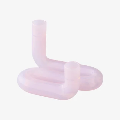 Westwing Glass Candle Holder Wave