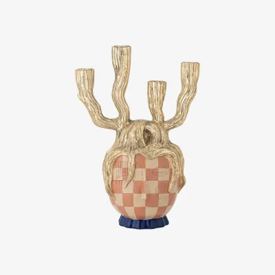 Westwing Hand-Painted Candle Holder Medusa