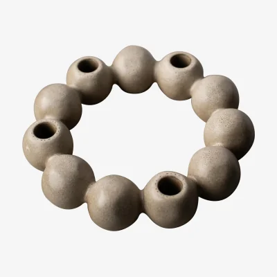 Westwing Ceramic Candle Holder Bright