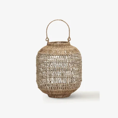 Westwing Handmade Jute Candle Holder Dive