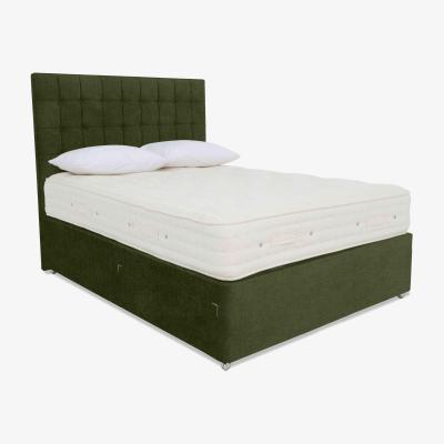 Furniture Village Hypnos - Luxury Firm 4 Divan Set with Continental Drawers - Double - Zenith Palm