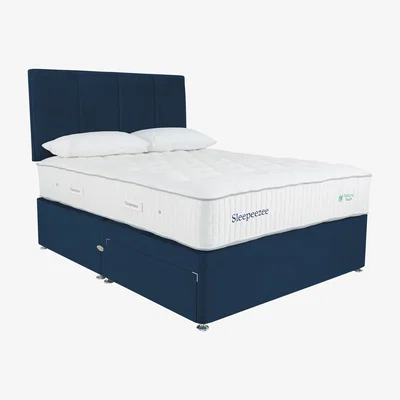 Furniture Village Sleepeezee - Natural Touch 3000 Divan Set - Super King - Blue
