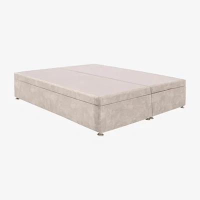 Furniture Village Sleep Story - Power Ottoman Divan Base - Double - Lace Ivory