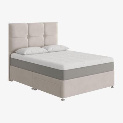 Furniture Village Sleep Story - Cool Gel 3000 Divan Set - Double - Grey