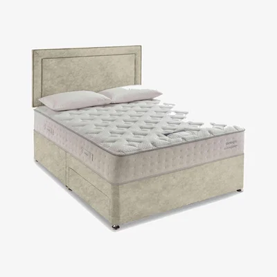 Furniture Village Silentnight - Revitalise Ortho 1400 Divan Set with Continental Drawers - Double - Almond