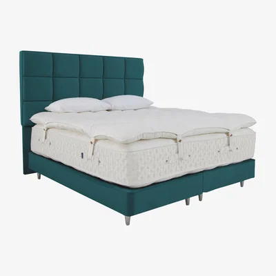 Furniture Village Harrison Spinks - Stately Grantley Divan Set with Mattress Topper - Small Double