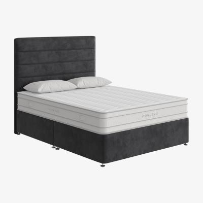 Furniture Village True Gel 7500 Divan Set - Small Double - Grey