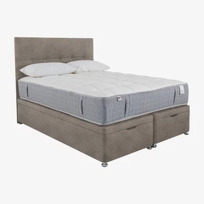 Furniture Village Millbrook - PureTech 2000 End Ottoman Divan Set - King Size - Brown