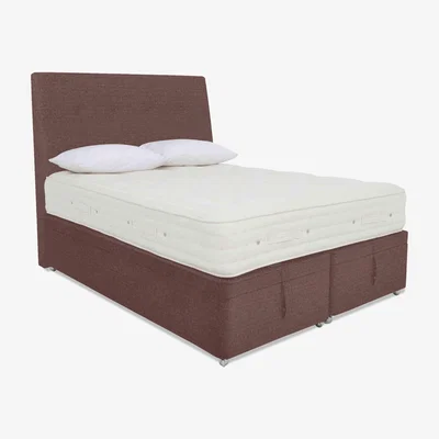 Furniture Village Hypnos - Luxury Firm 1 Ottoman Divan Set - Double - Maestro Spice