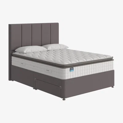 Furniture Village Silentnight - Geltex Luxe 2000 Pillow Top Divan Set - Double