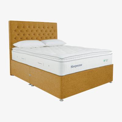 Furniture Village Sleepeezee - Natural Touch 3000 Pillowtop Divan Set - Small Double - Yellow