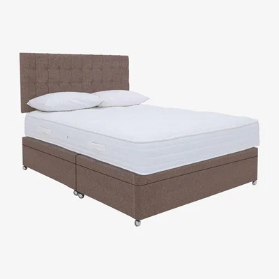 Furniture Village Sleep Story - Ergo 1000 Side Ottoman Divan Set - Double