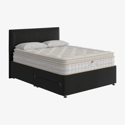 Furniture Village The Handmade Bed Company - Boutique 2000 Pillow Top Divan Set - Double