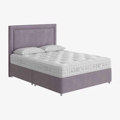Furniture Village Vispring - Baronet Superb Firm Divan Set with 3 Drawers - Double - Lovely Armour