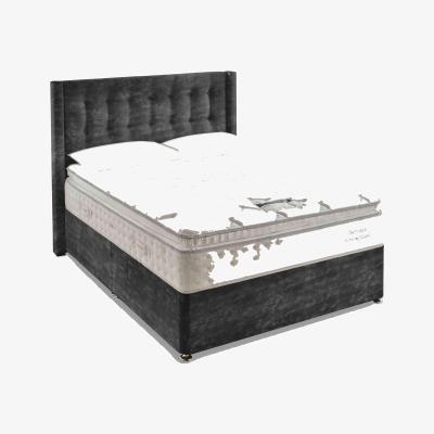 Furniture Village Silentnight - Revitalise Breathe 3000 Pillowtop Divan Set with 2 Drawers - Double - Midnight