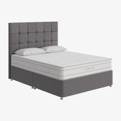 Furniture Village True Gel 10000 Divan Set - Small Double - Grey