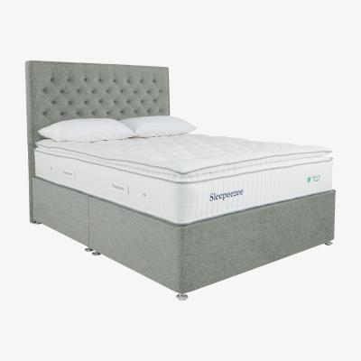 Furniture Village Sleepeezee - Natural Touch 3000 Pillowtop End Ottoman Divan Set - Small Double - Green