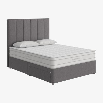 Furniture Village True Gel 5000 Divan Set - Small Double - Grey