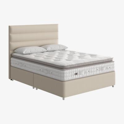 Furniture Village Vispring - Baroness Pillow Top Divan Set - Double - Cream