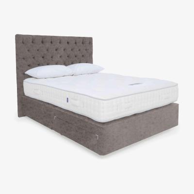 Furniture Village Harrison Spinks - Yorkshire 15K Firm Divan Set with 4 Drawers - Double - Opal Granite