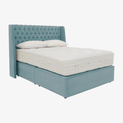 Furniture Village Hypnos - Bespoke Grandeur Divan Set - Small Double - Blue