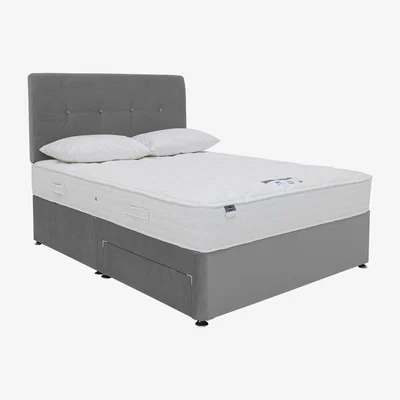 Furniture Village Silentnight - Eco Pocket Divan Set - Double - Grey