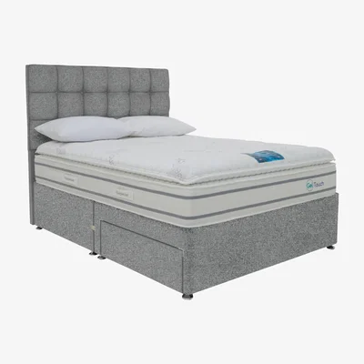 Furniture Village Sleepeezee - Geltouch 4000 Divan Set - Double