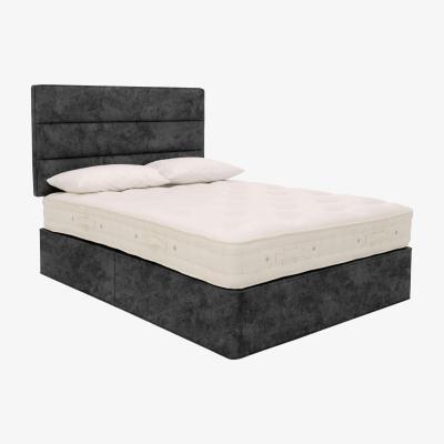Furniture Village Hypnos - Bespoke Bliss Soft Divan Set - Double - Daytona Coal