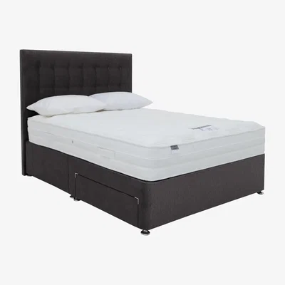 Furniture Village Silentnight - Eco Pocket Plus Divan Set - Double - Brown