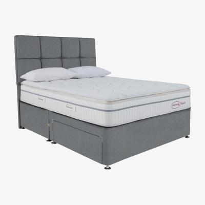 Furniture Village Sleepeezee - Memory Touch 2800 Divan Set - Small Double - Grey