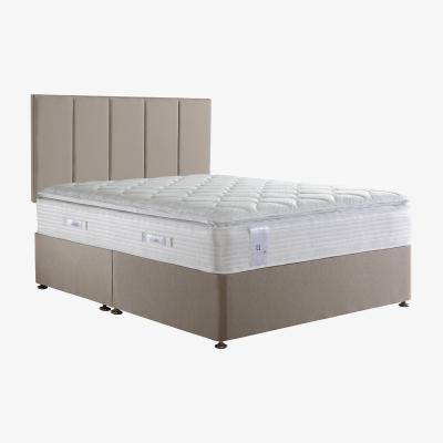 Furniture Village Sealy - Activsleep Geltex Pocket Pillow Top 2200 Divan Set - Double - Beige