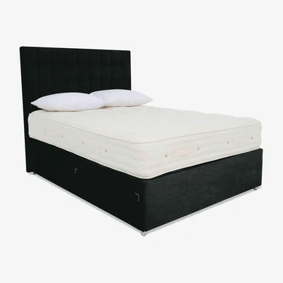 Furniture Village Hypnos - Luxury Firm 4 Divan Set - Double - Emerald Green