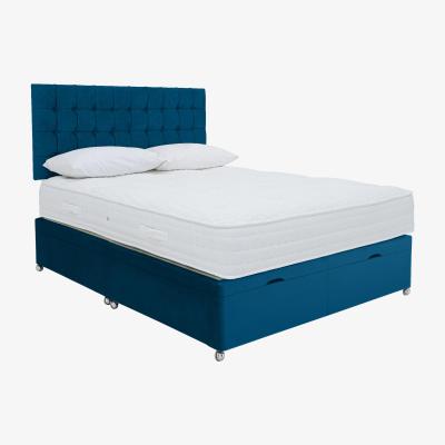 Furniture Village Sleep Story - Ergo 1000 End Ottoman Divan Set - Double - Blue