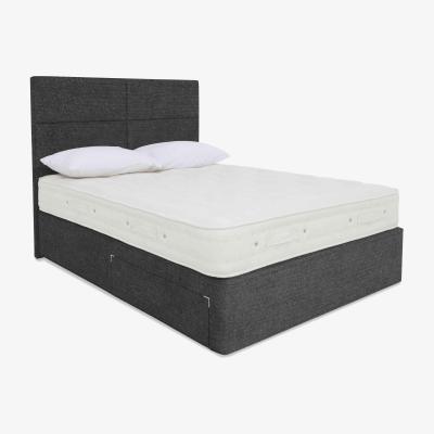Furniture Village Hypnos - Luxury Firm 2 Divan Set - Double - Maestro Carbon