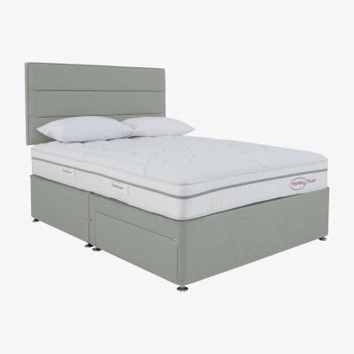 Furniture Village Sleepeezee - Memory Touch Ortho Divan Set - Small Double - Grey