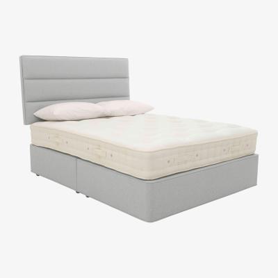 Furniture Village Hypnos - Bespoke Brilliance Platform Divan Set - Double - Silver