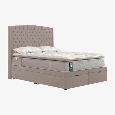 Furniture Village Sealy - Ashton Ottoman Divan Set - Double