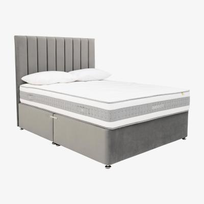 Furniture Village Mammoth - Prestige Plus 290 Divan Set - Small Double - Grey