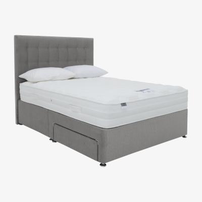 Furniture Village Silentnight - Eco Pocket Plus Divan Set - Small Double - Grey